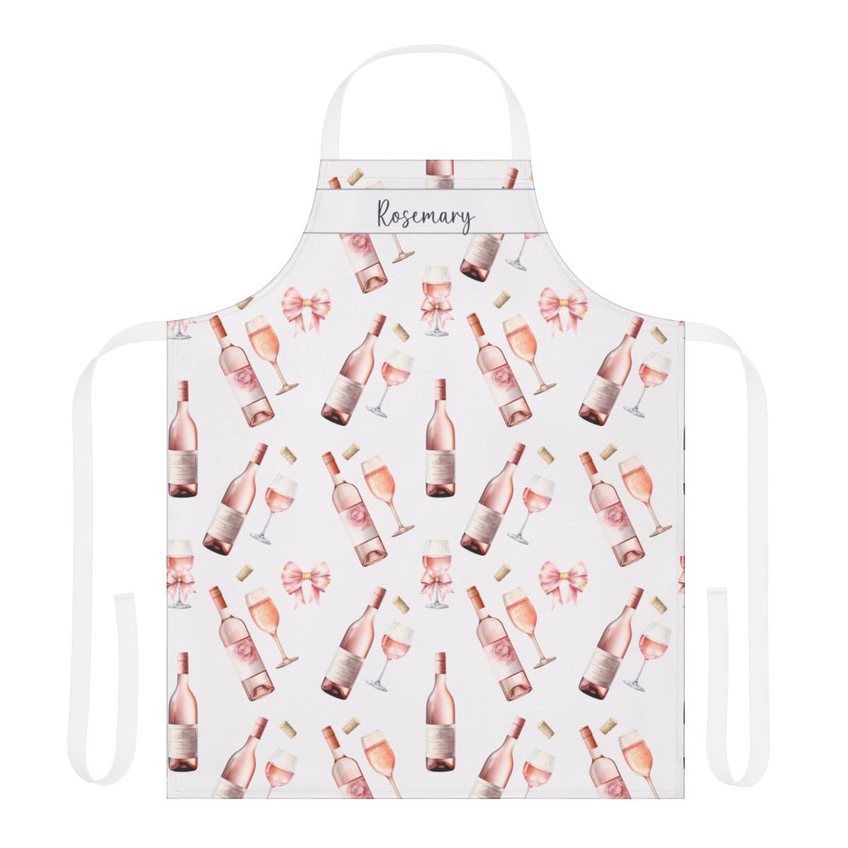 Rosé Lover Apron with Personalisation - Hydrangea Lane Home