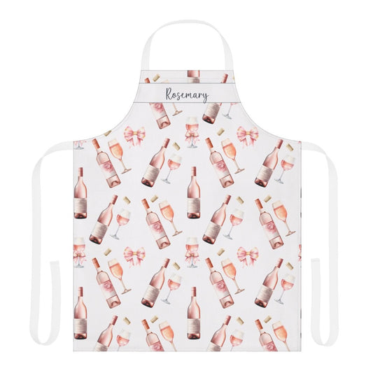 Rosé Lover Apron with Personalisation - Hydrangea Lane Home