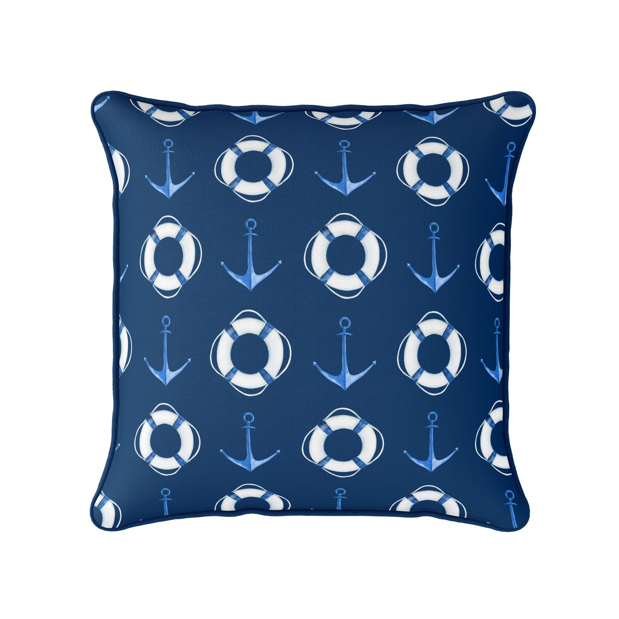 Sail Away Fabric - Navy - Hydrangea Lane Home