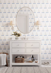 Sail Boat Nautical Wallpaper - Hydrangea Lane Home