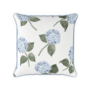 Sample - Hydrangea Bloom Blue Cushion - Hydrangea Lane Home