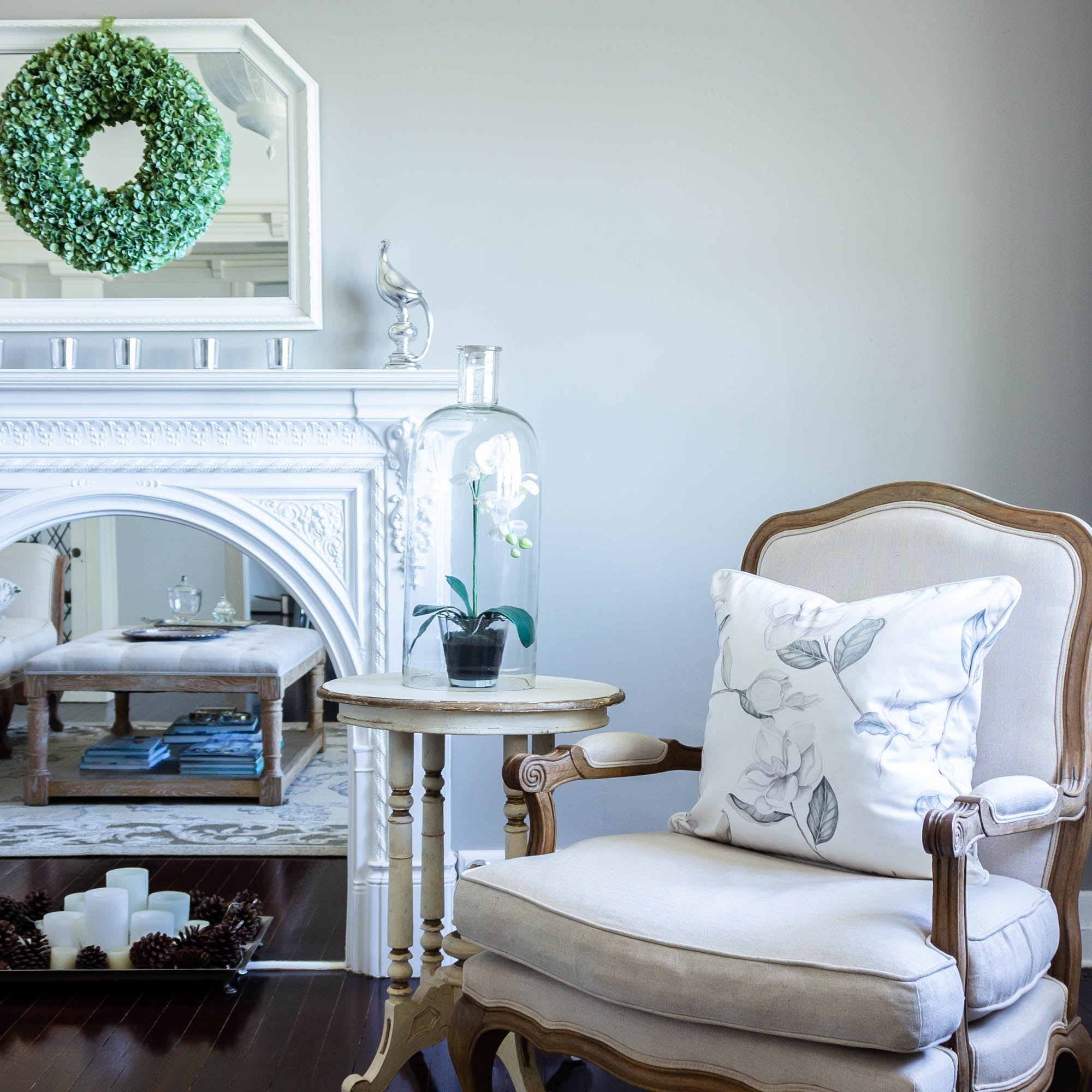 Sample - Magnolia Cushion - Hydrangea Lane Home