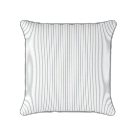 Sample - Petite Stripe Cushion - Dove Grey - Hydrangea Lane Home