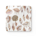 Seashells Set of 4 Drink Coasters - Hydrangea Lane Home