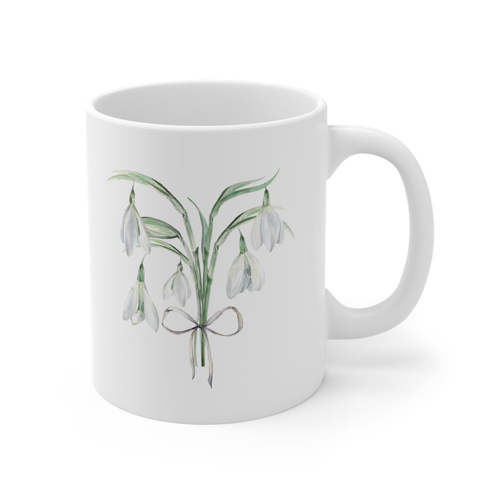 Snowdrops Ceramic Mug - Hydrangea Lane Home