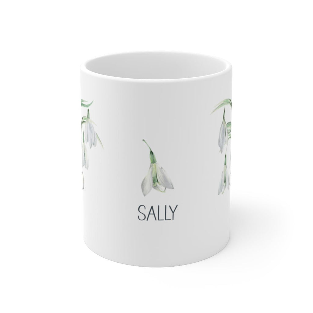 Snowdrops Ceramic Mug - Hydrangea Lane Home