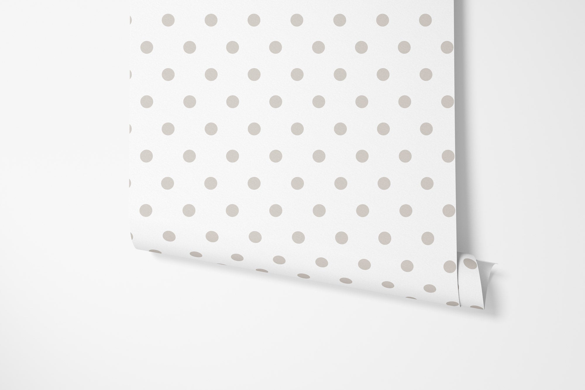 Spotty Day Wallpaper - Linen - Hydrangea Lane Home