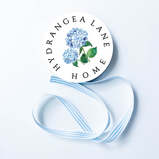 Striped Grosgrain Ribbon - Baby Blue - Hydrangea Lane Home