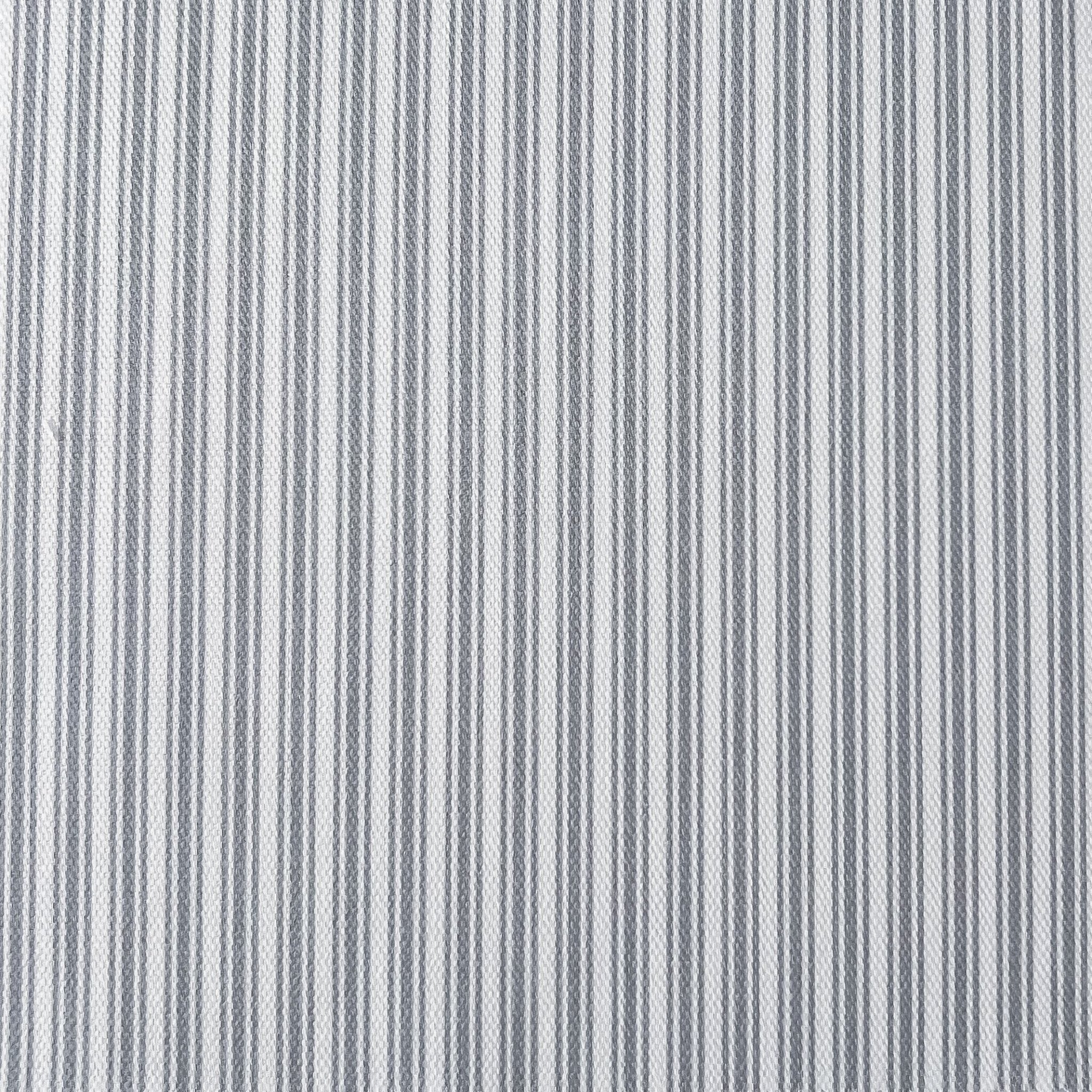 Ticking Stripe Fabric - Koala - Hydrangea Lane Home