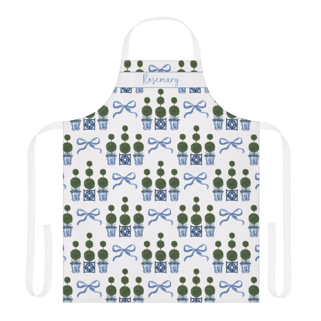 Topiary Tree Apron with Personalisation - Hydrangea Lane Home