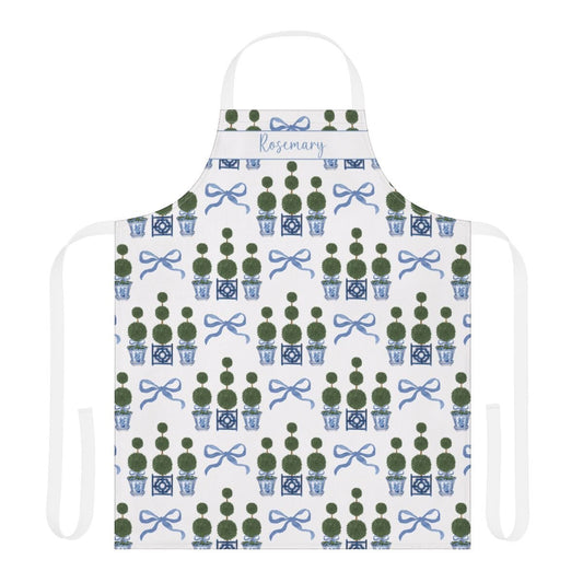 Topiary Tree Apron with Personalisation - Hydrangea Lane Home