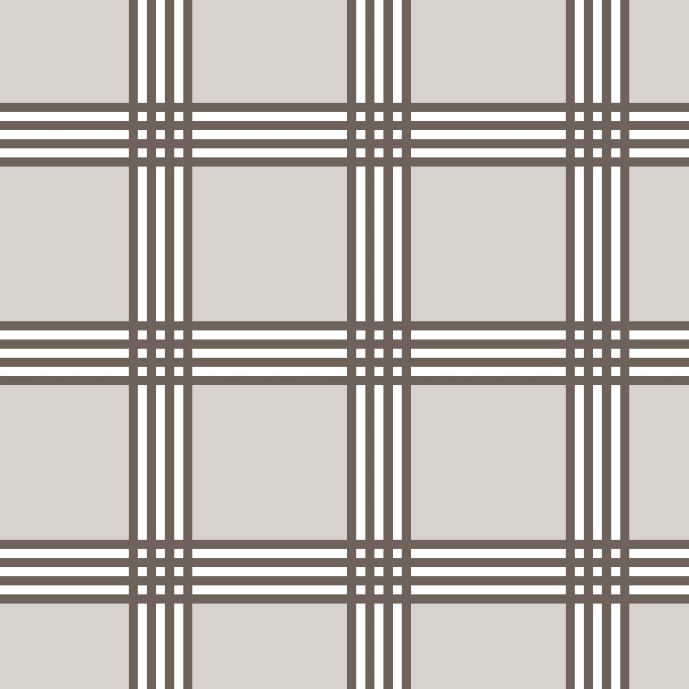 Trafalgar Check Neutral Fabric - Hydrangea Lane Home