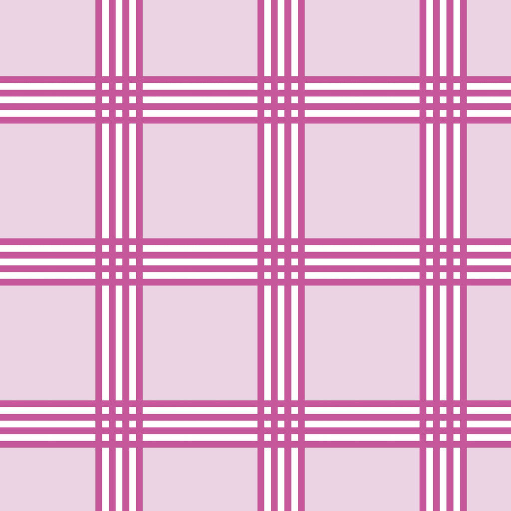 Trafalgar Check Pink Fabric - Hydrangea Lane Home