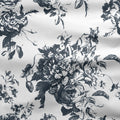 Villandry French Rose Toile - Graphite - Hydrangea Lane Home