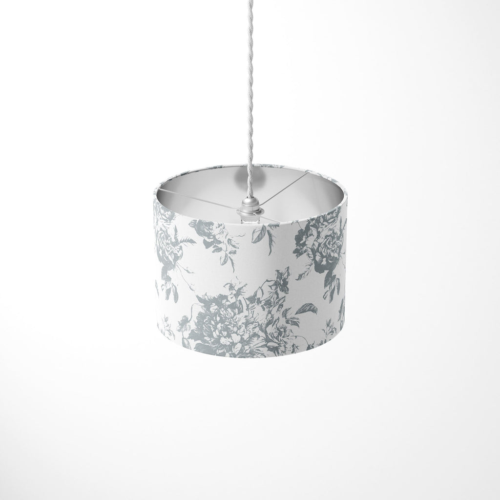 Villandry French Rose Toile - Koala Grey - Hydrangea Lane Home