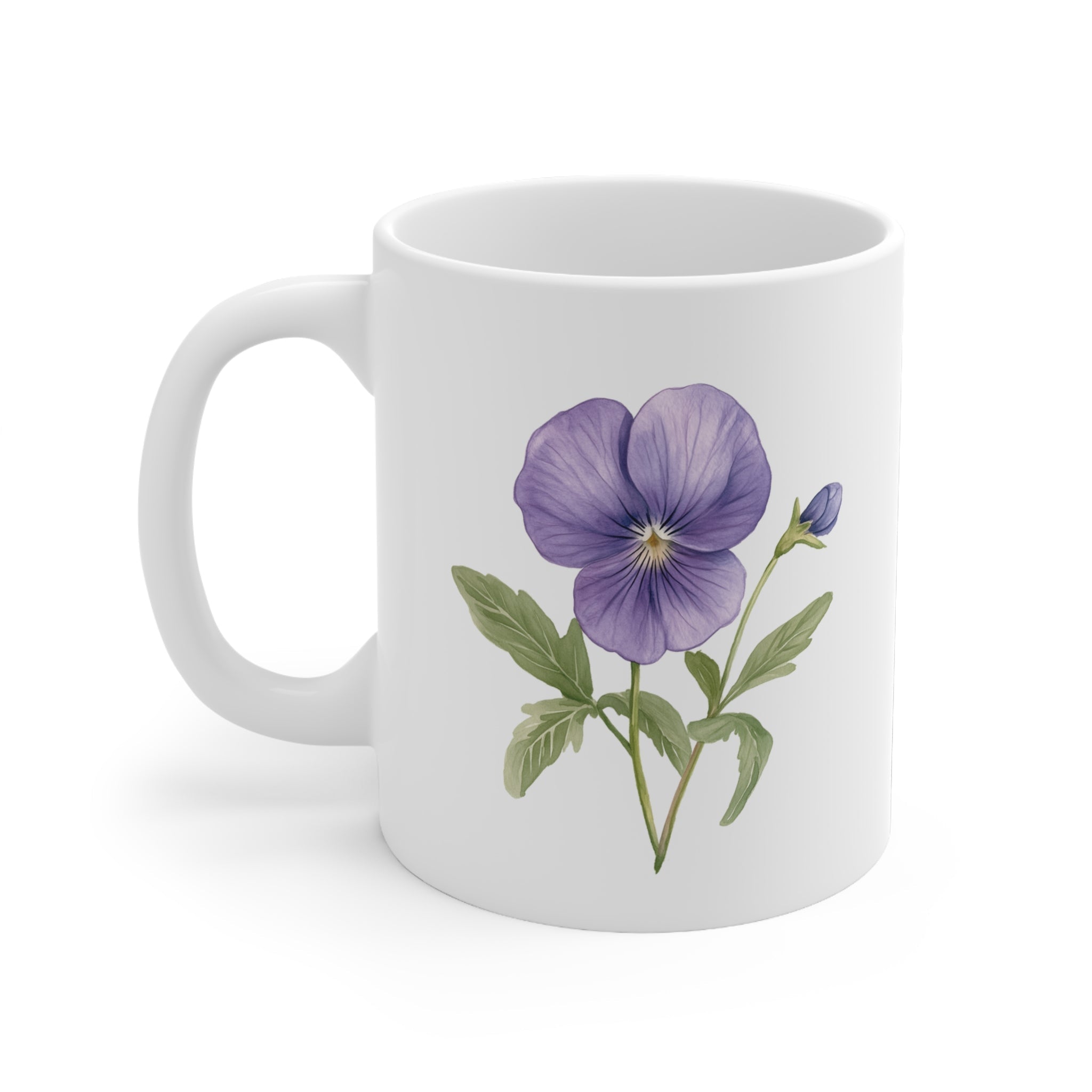 Violets Ceramic Mug - Hydrangea Lane Home