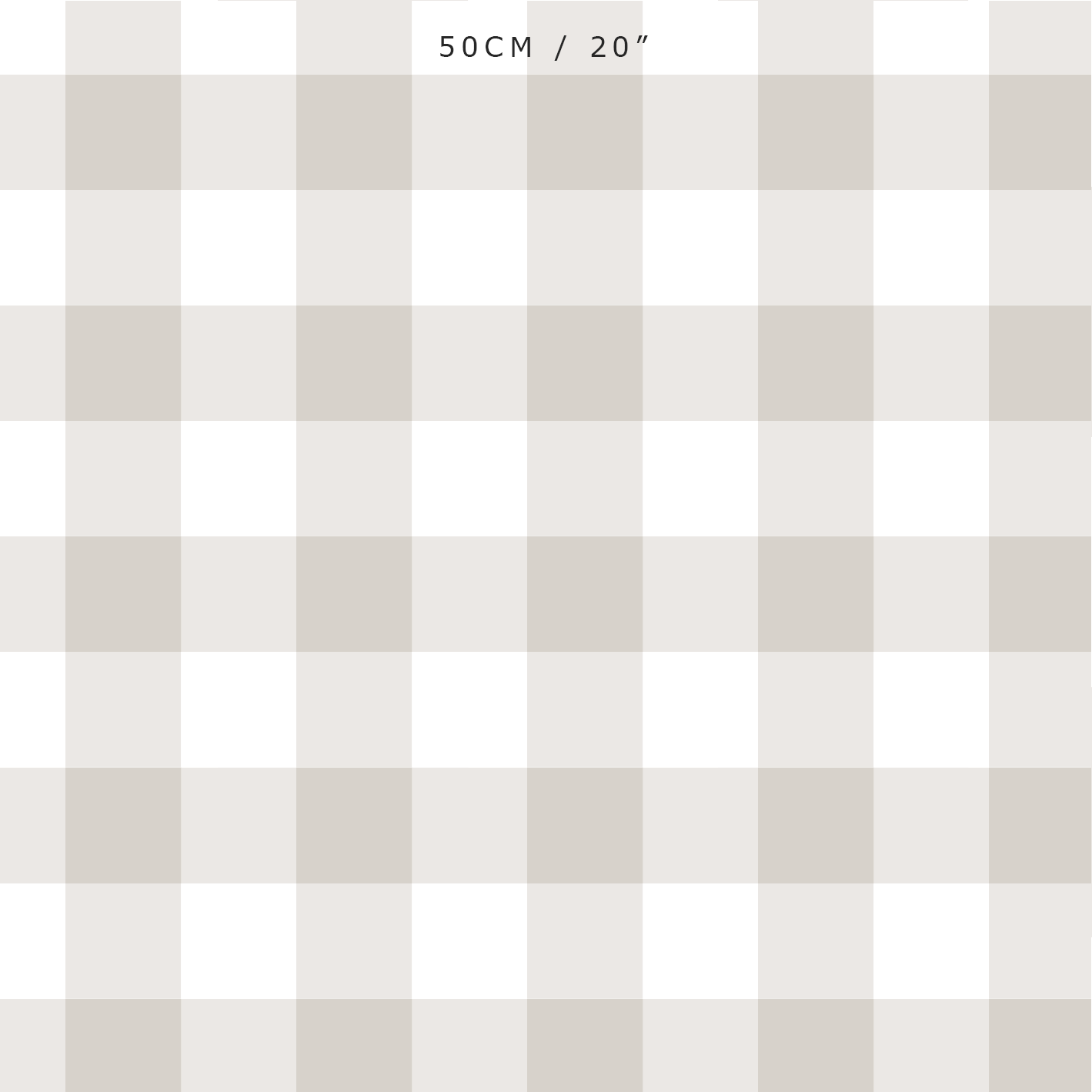 gingham check cotton linen fabric neutral beige