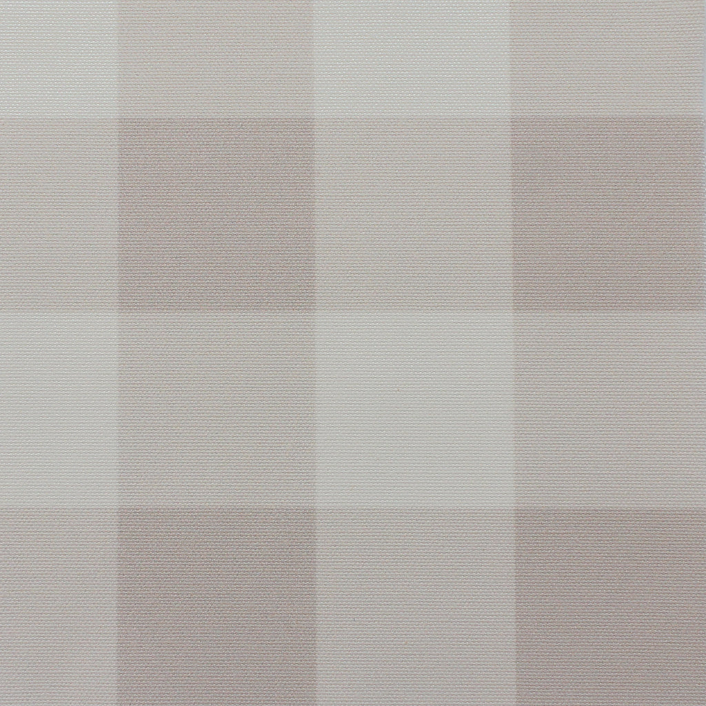 gingham check cotton linen fabric neutral beige