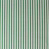 Petite stripe cotton linen fabric emerald green