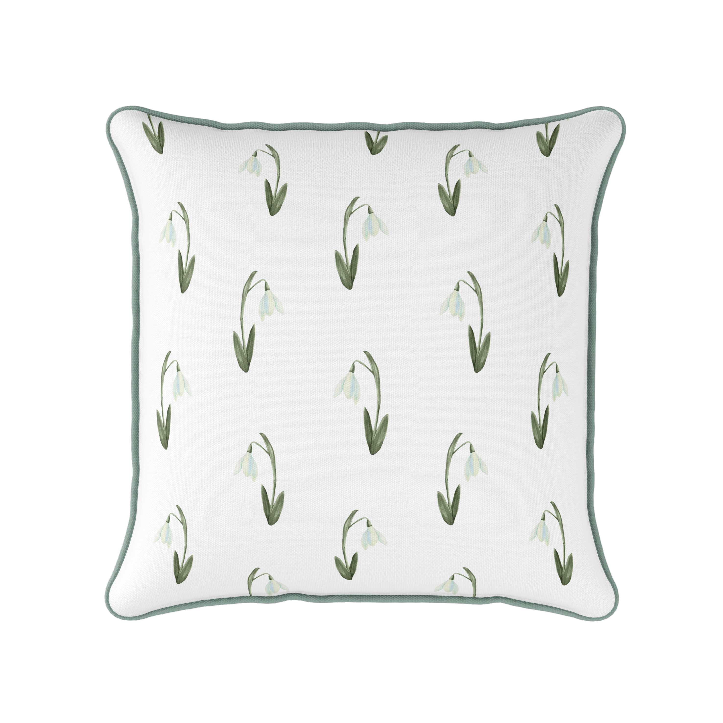 Snow drops cushion