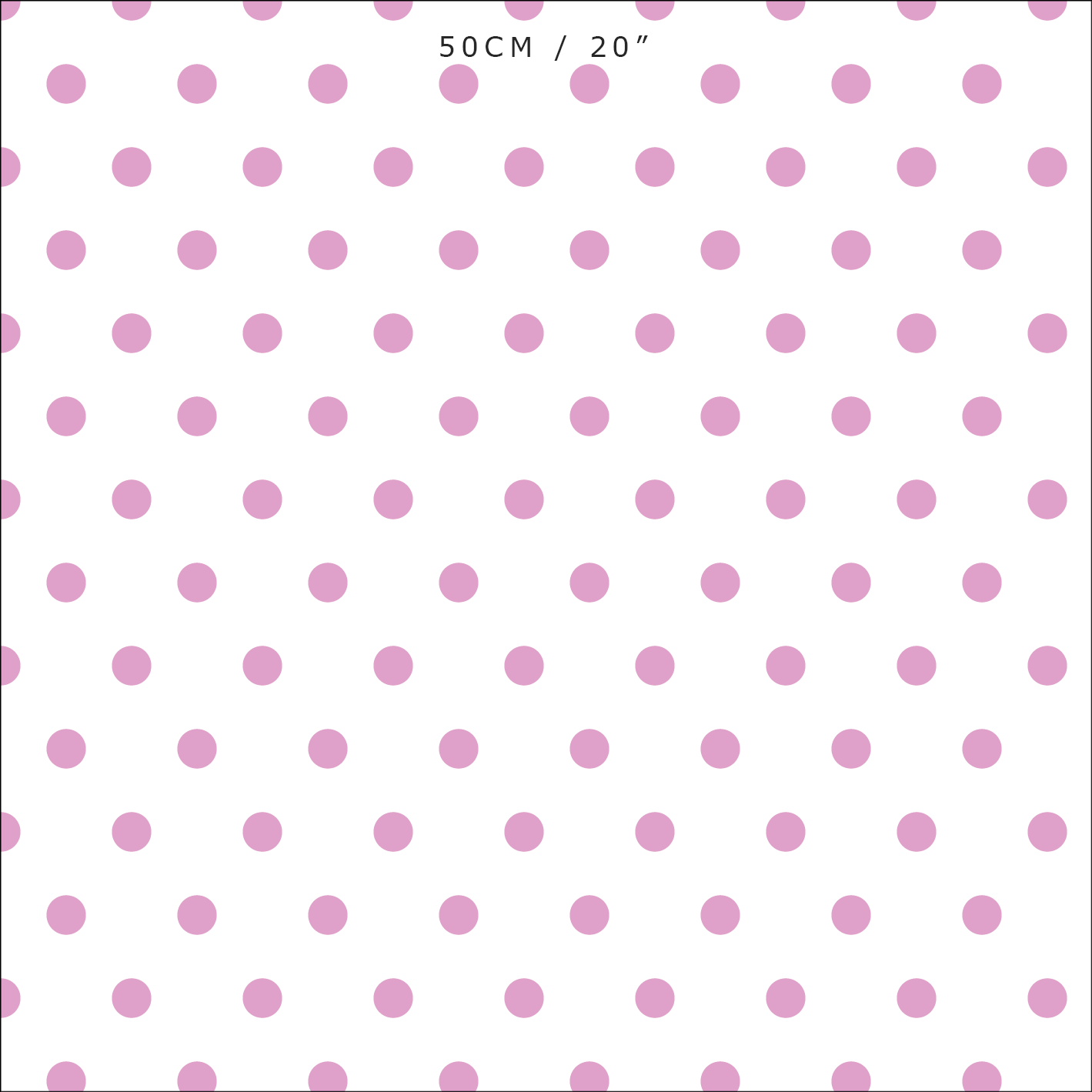 Spotty Day Fabric - Tickled Pink