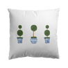 chinoiserie topiary tree cushion