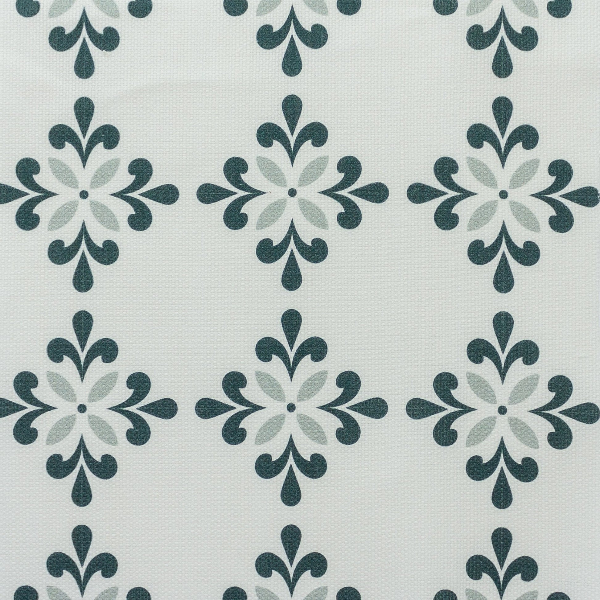 Amalfi Flower Fabric - Leaf-Eau De Nil - Hydrangea Lane Home