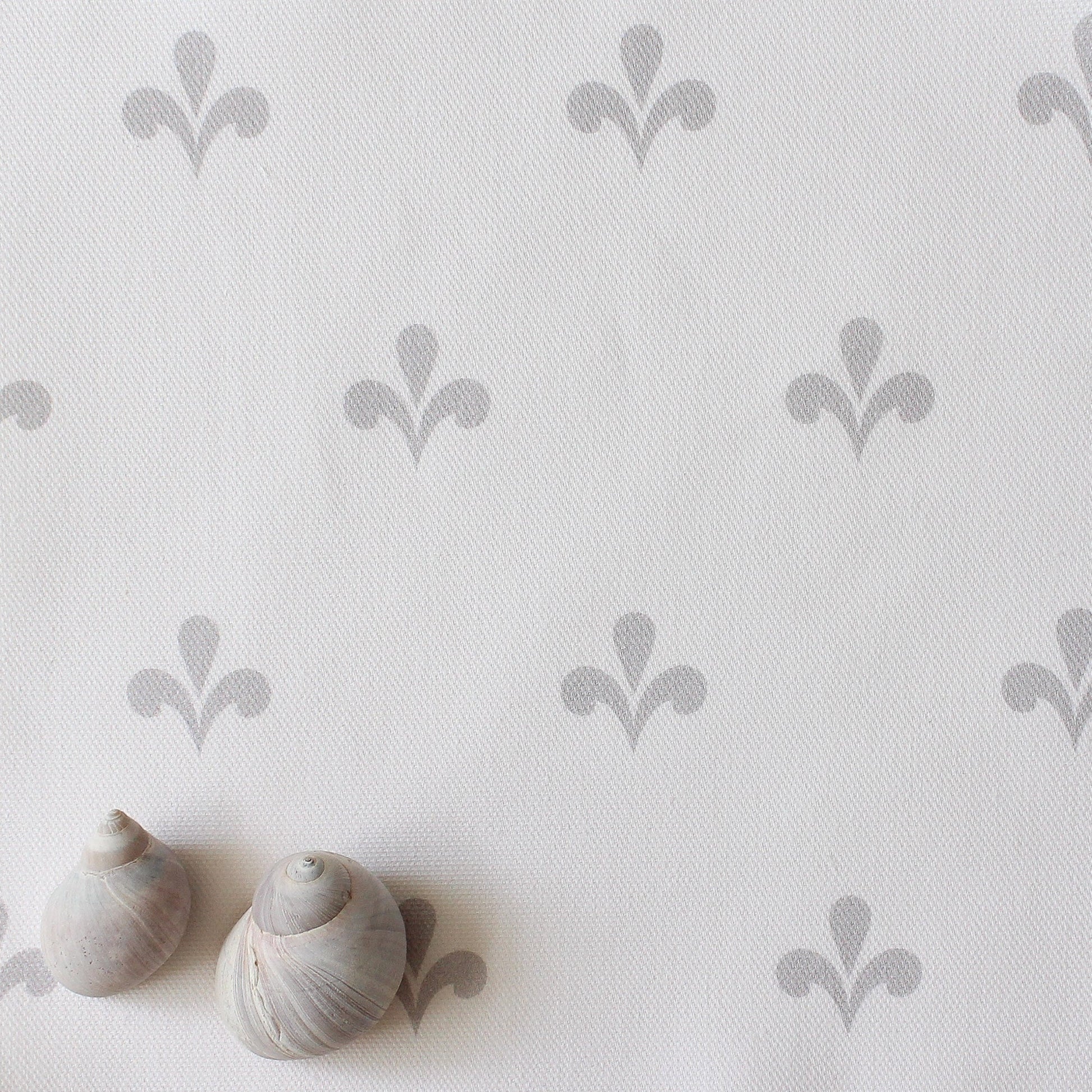 Amalfi Swish Fabric - Dove - Hydrangea Lane Home