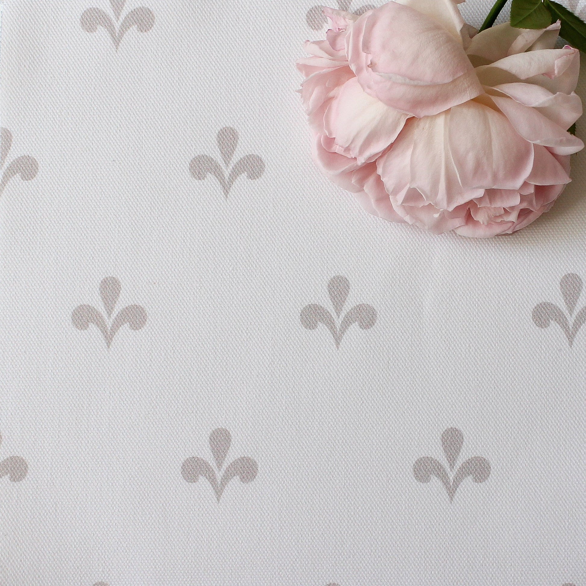 Amalfi Swish Fabric - Linen - Hydrangea Lane Home