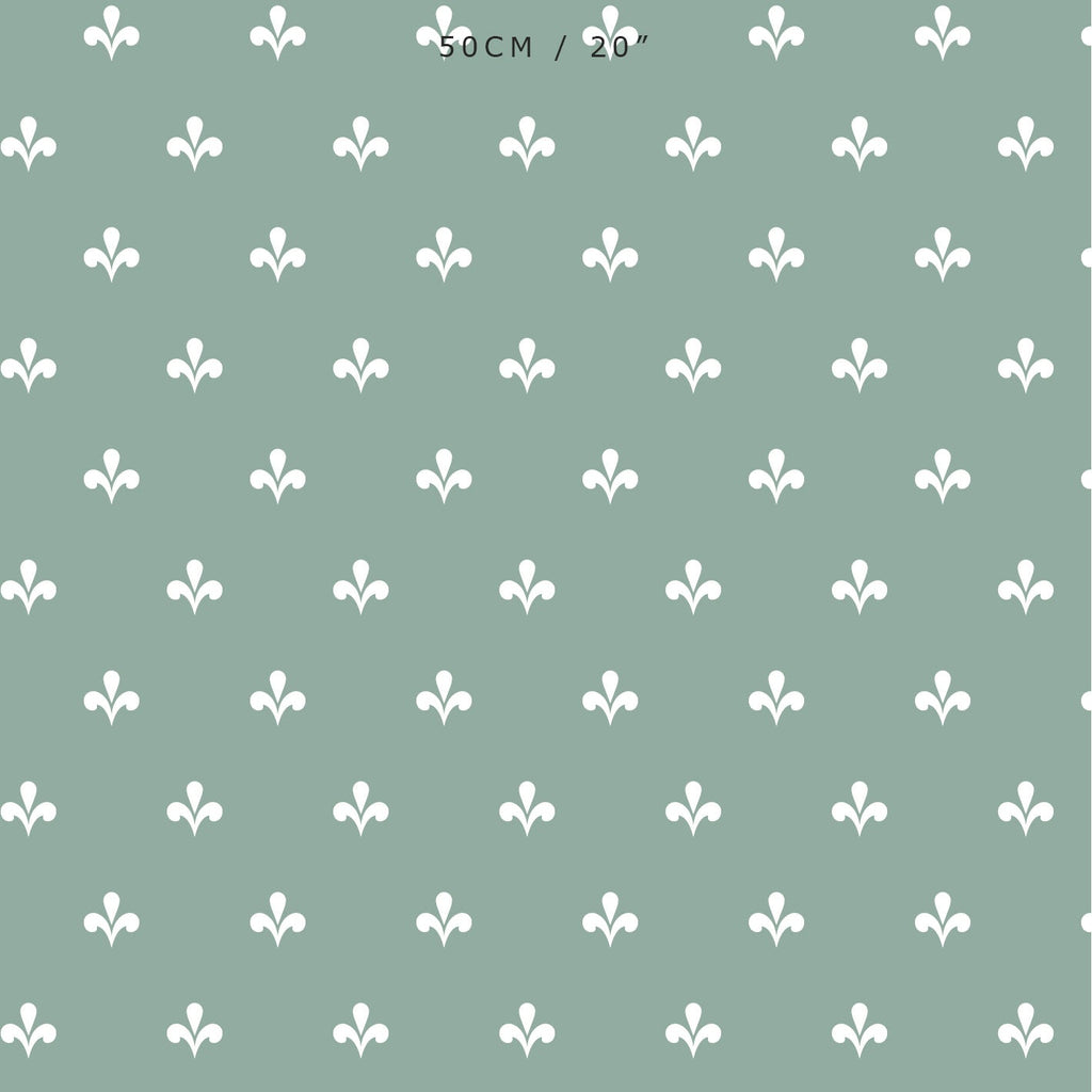 Amalfi Swish Reverse Fabric - Eucalyptus - Hydrangea Lane Home