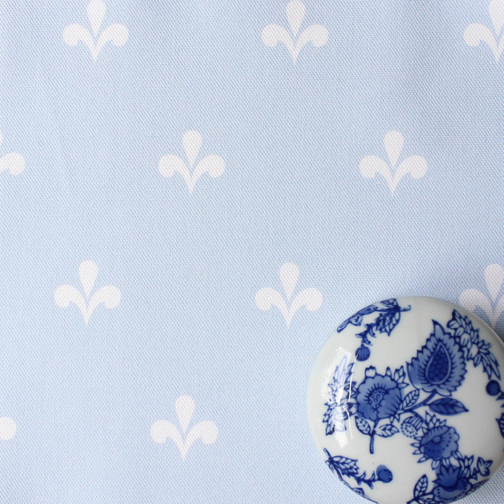 Amalfi Swish Reverse Fabric - Serenity - Hydrangea Lane Home