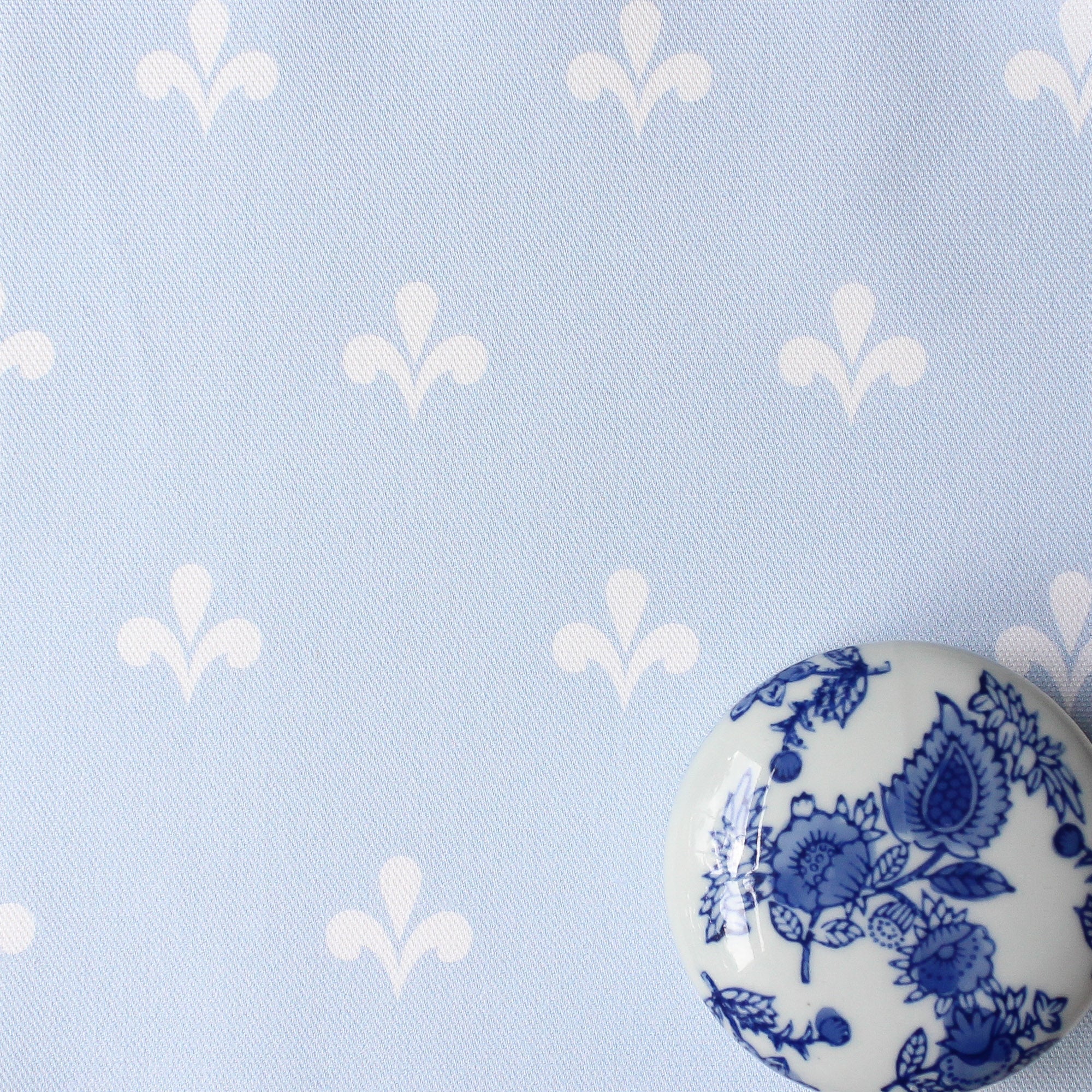 Amalfi Swish Reverse Fabric - Serenity - Hydrangea Lane Home