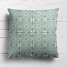 Amalfi Tulip Scroll Cushion - Greens - Hydrangea Lane Home