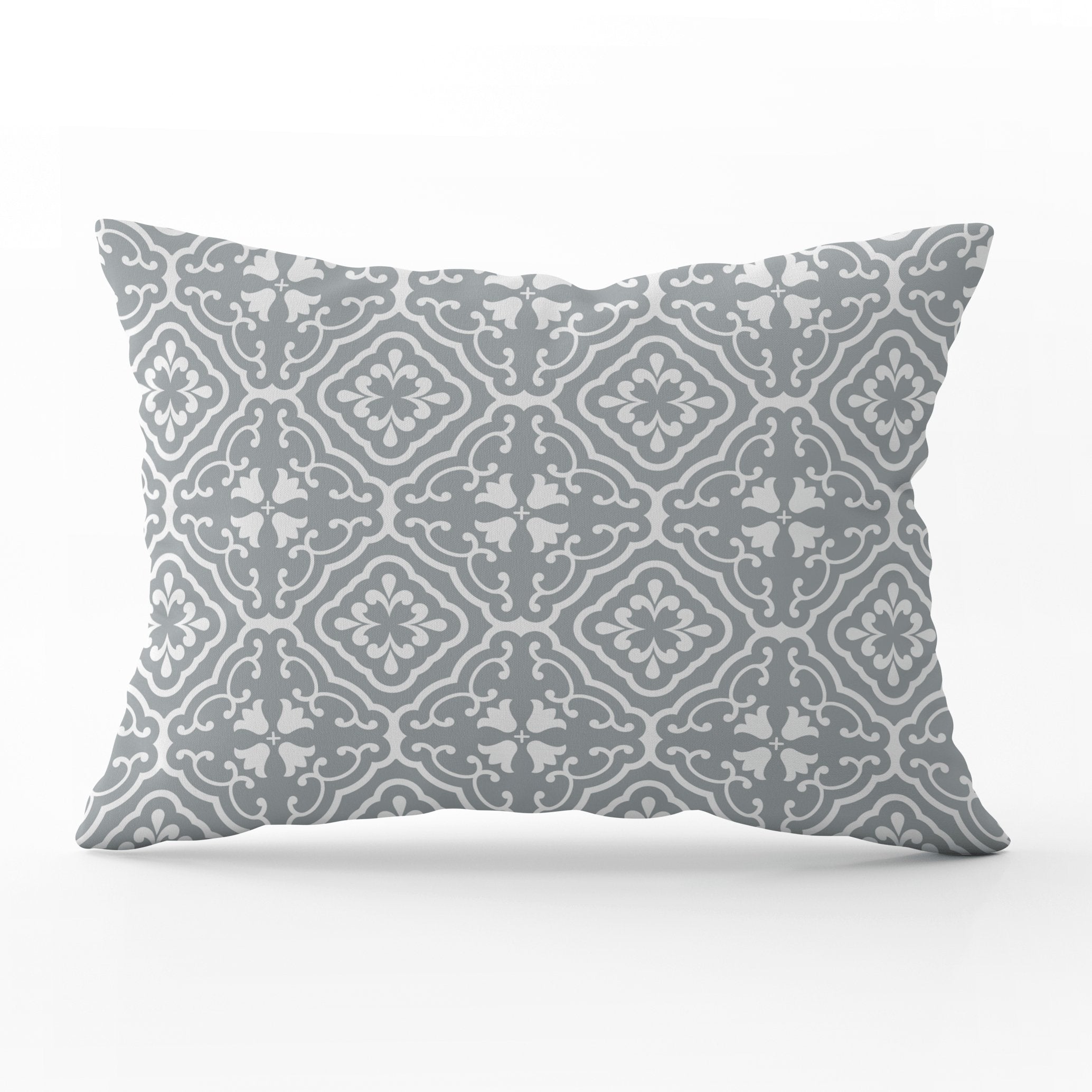 Amalfi Tulip Scroll Cushion - Neutrals - Hydrangea Lane Home
