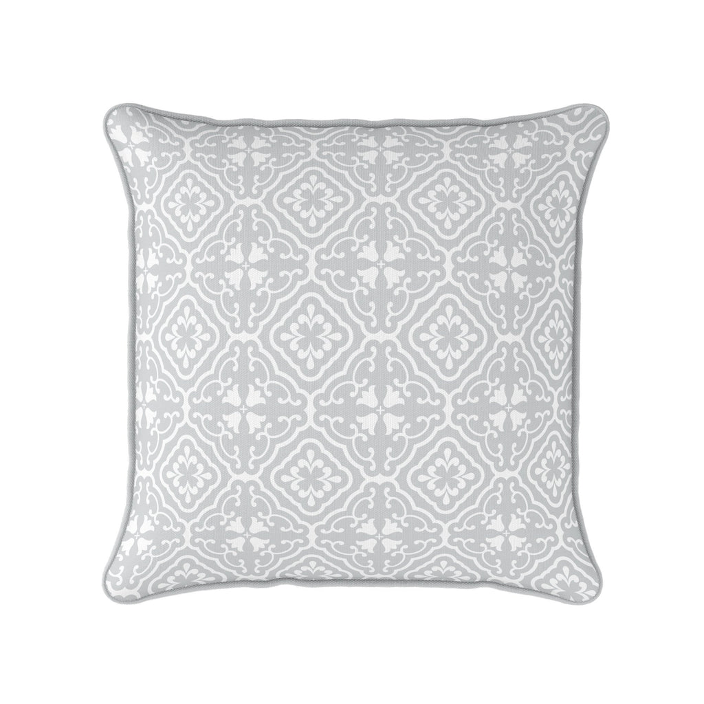 Amalfi Tulip Scroll Cushion - Neutrals - Hydrangea Lane Home