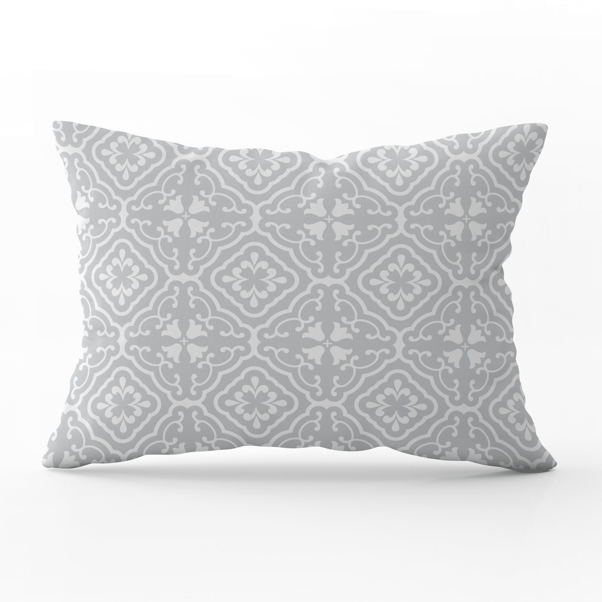 Amalfi Tulip Scroll Cushion - Neutrals - Hydrangea Lane Home