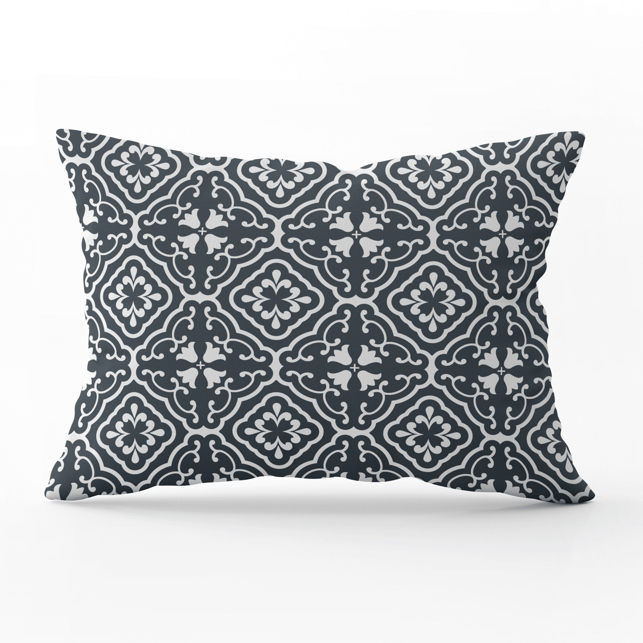 Amalfi Tulip Scroll Cushion - Neutrals - Hydrangea Lane Home