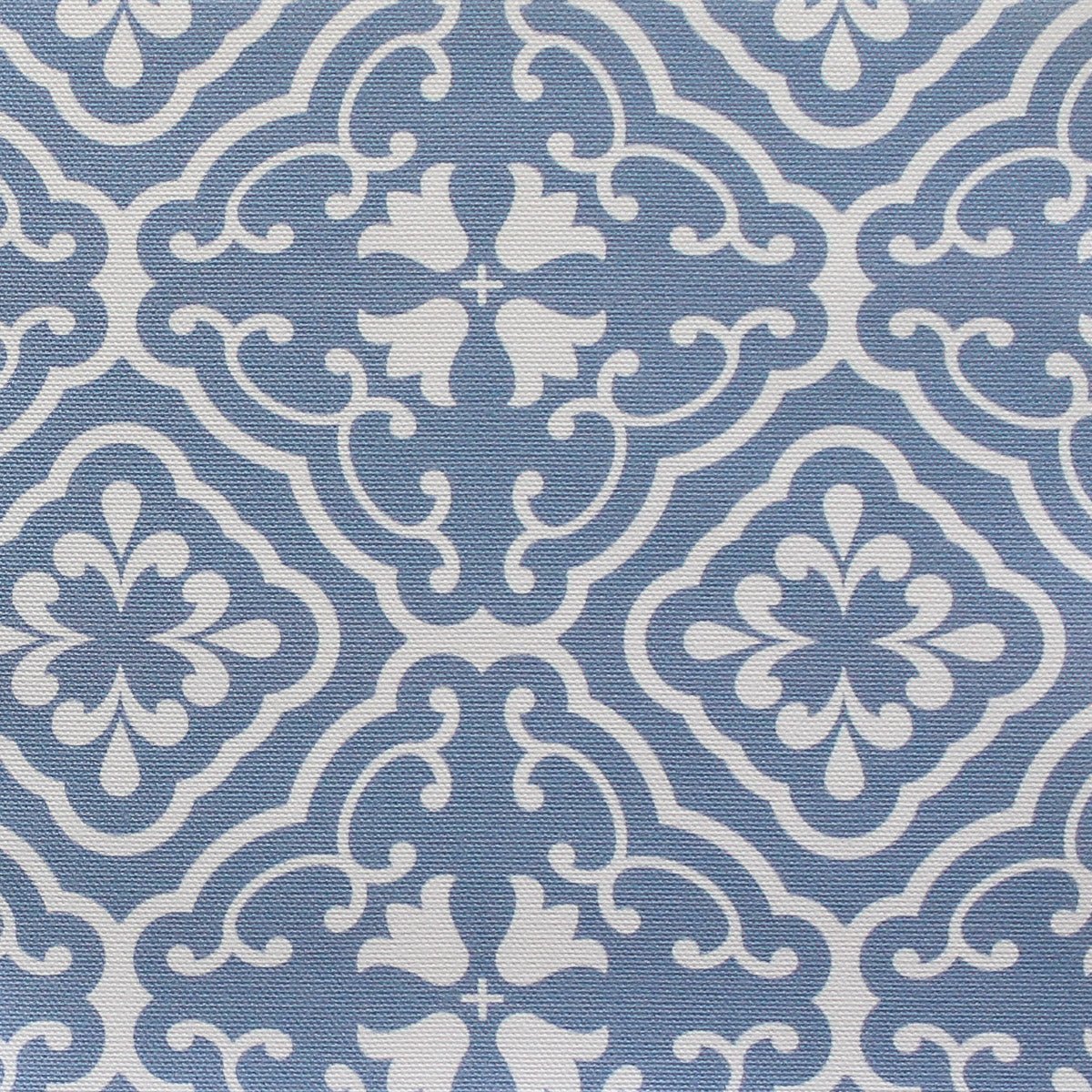 Amalfi Tulip Scroll Fabric - Breeze - Hydrangea Lane Home