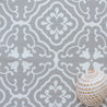 Amalfi Tulip Scroll Fabric - Chateaux - Hydrangea Lane Home