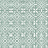 Amalfi Tulip Scroll Fabric - Eucalyptus - Hydrangea Lane Home