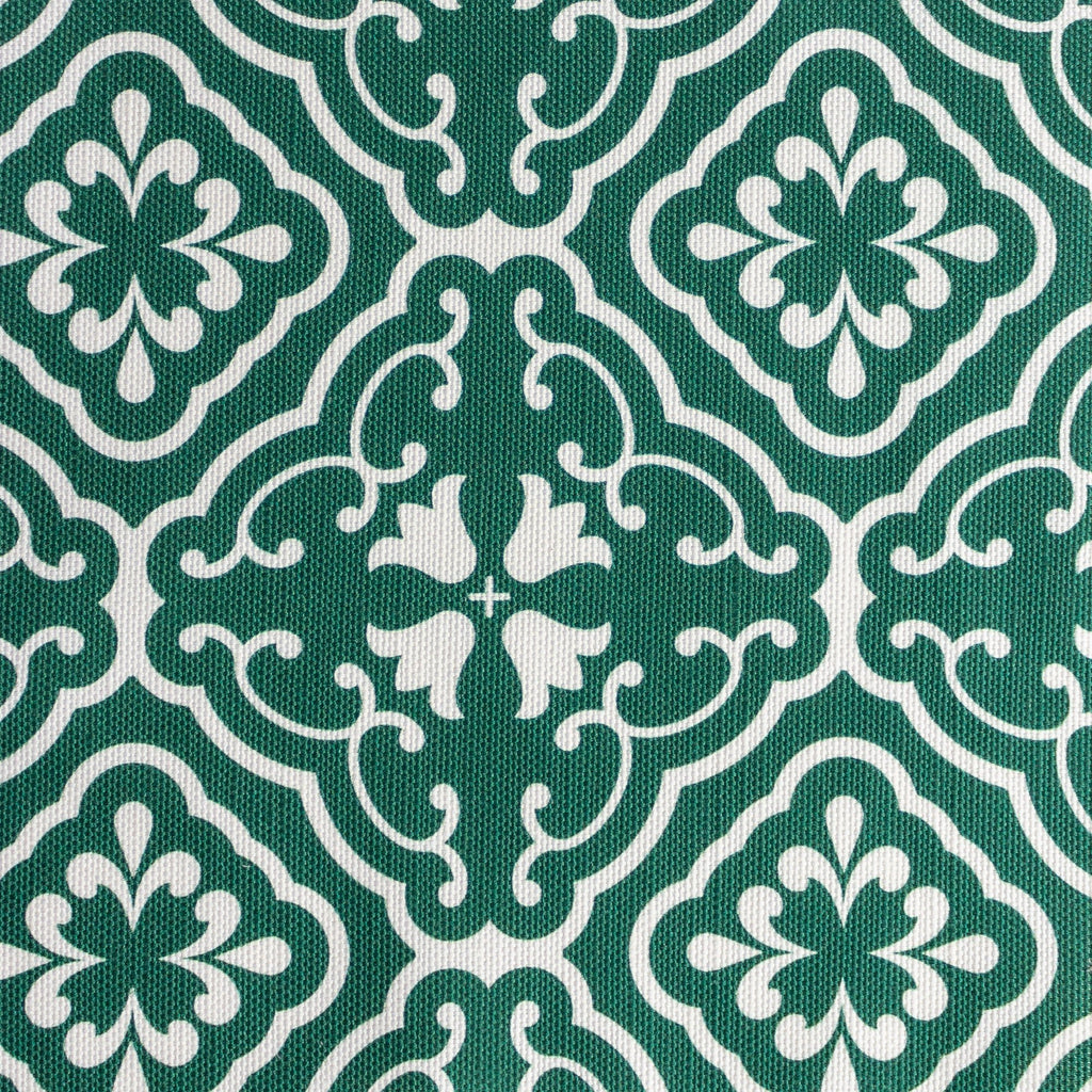 Amalfi Tulip Scroll Fabric - Leaf - Hydrangea Lane Home