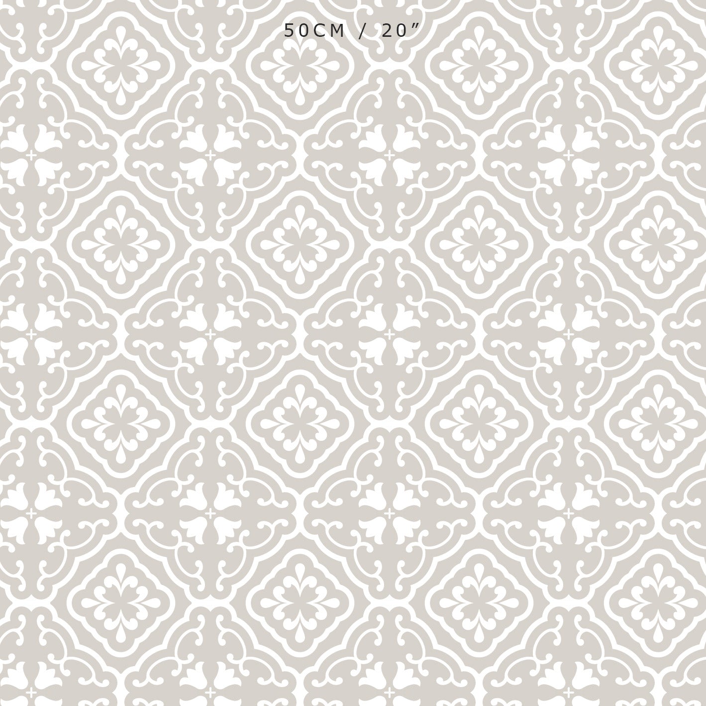 Amalfi Tulip Scroll Fabric - Linen - Hydrangea Lane Home