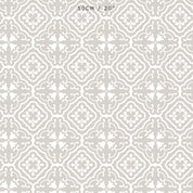 Amalfi Tulip Scroll Fabric - Linen - Hydrangea Lane Home