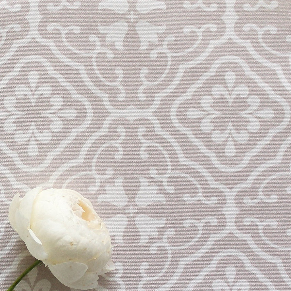 Amalfi Tulip Scroll Fabric - Linen - Hydrangea Lane Home