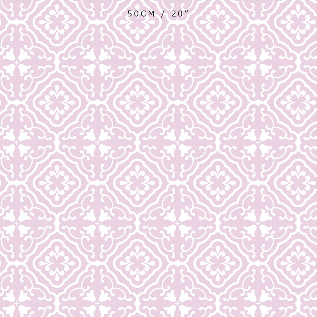 Amalfi Tulip Scroll Fabric - Peony - Hydrangea Lane Home