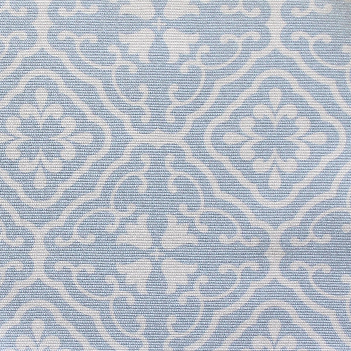 Amalfi Tulip Scroll Fabric - Serenity - Hydrangea Lane Home