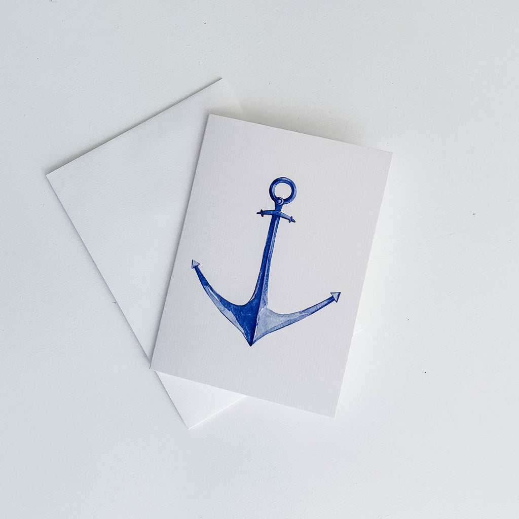 Anchor Greeting Card - Hydrangea Lane Home