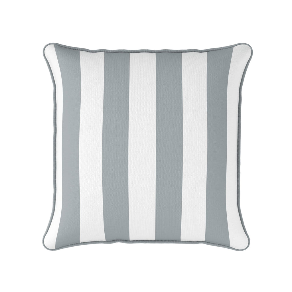 Awning Stripe Cushion - Neutrals - Hydrangea Lane Home