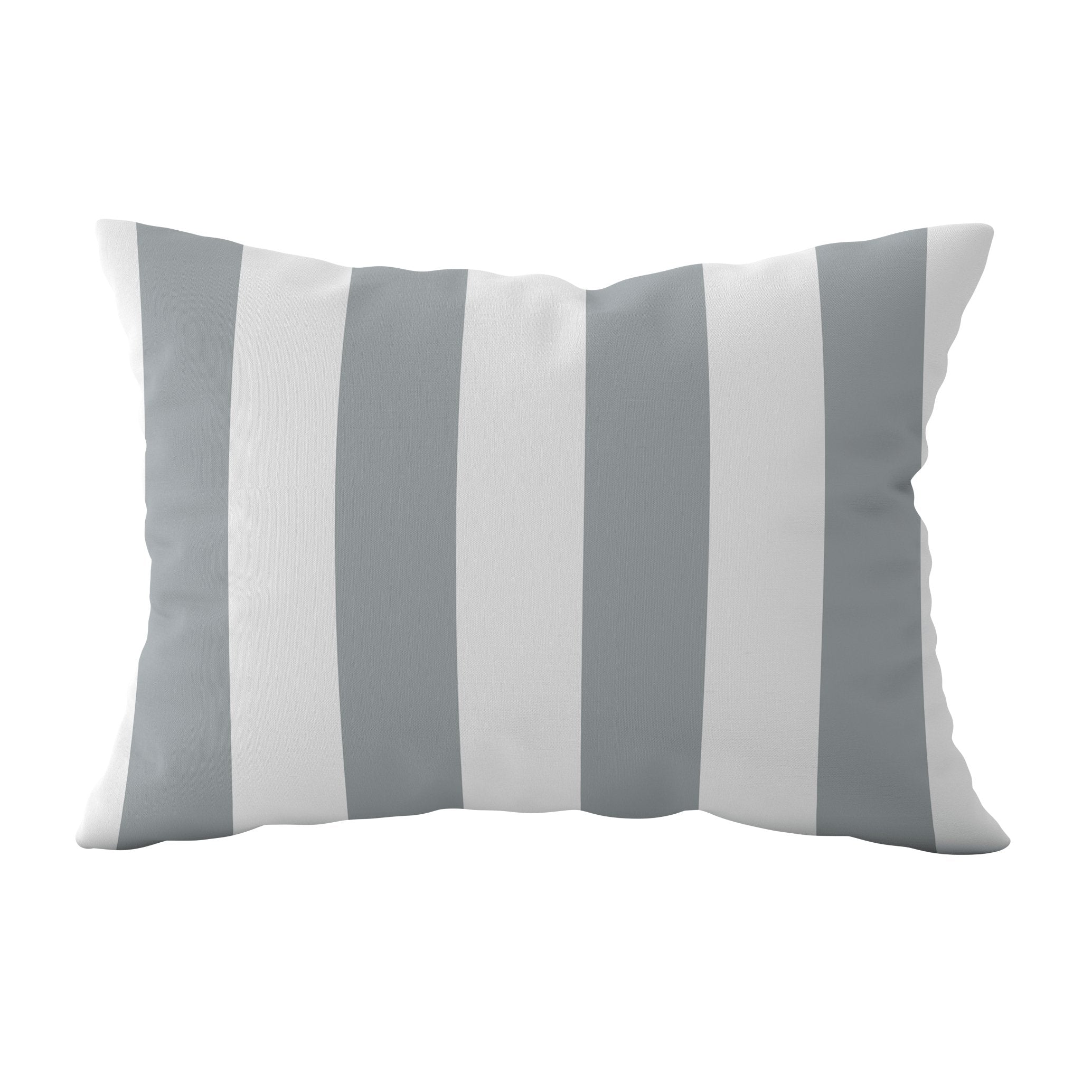 Awning Stripe Cushion - Neutrals - Hydrangea Lane Home