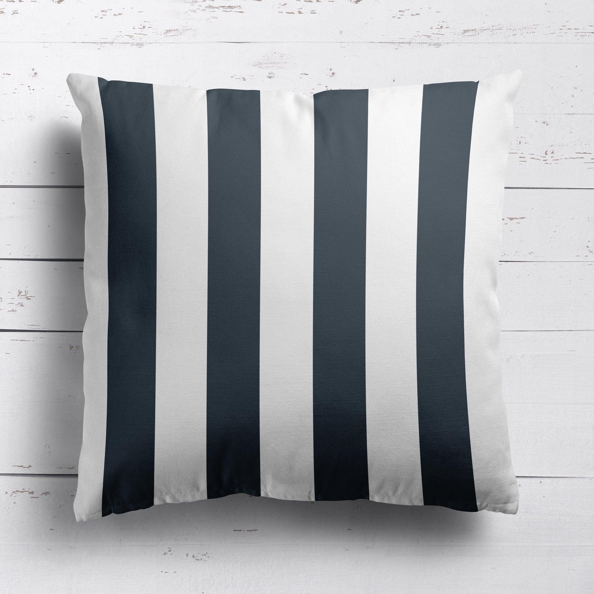Awning Stripe Cushion - Neutrals - Hydrangea Lane Home